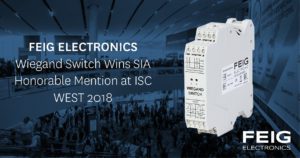 Wiegand Switch Award | FEIG ELECTRONICS