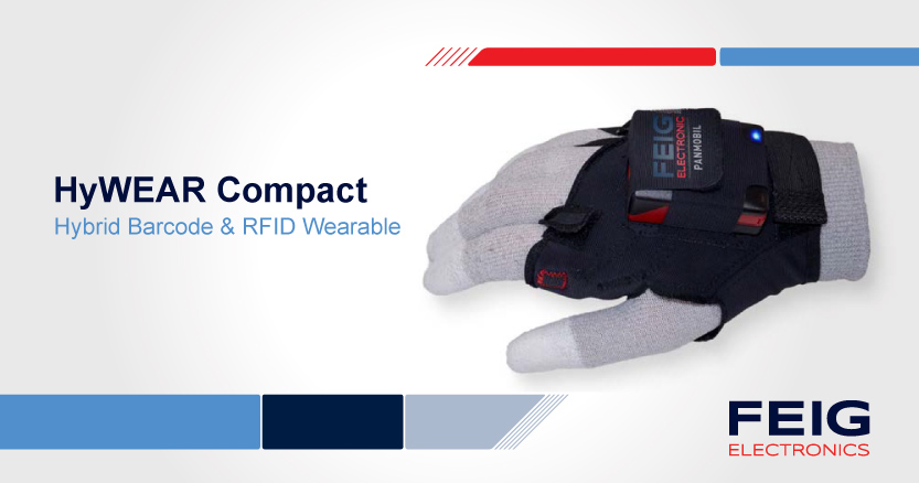 HyWear Compact | Hybrid Barcode & RFID Wearable